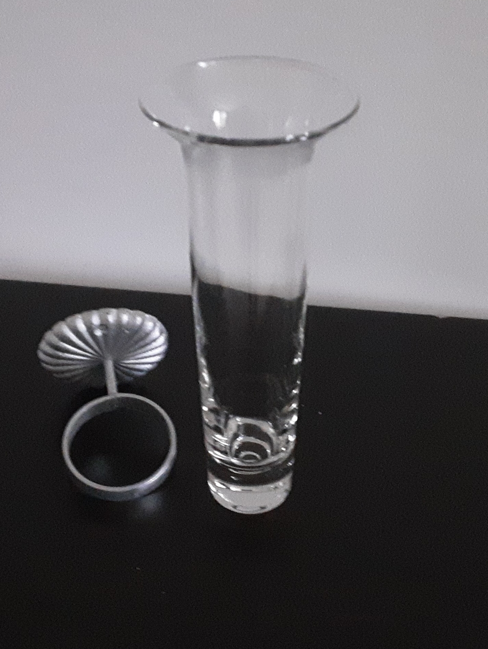 Home Interiors glass wall vase/sconce. Better Homes and Gardens Collection.